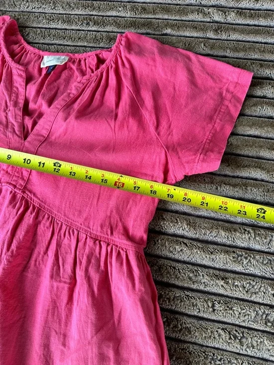 🎉5 for $45🎉 Universal thread dress size M linen blend - Picture 6 of 7
